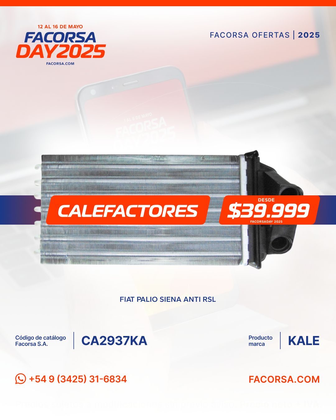 FACORSA DAY Mayo 2025 - HOTSALE FACORSA