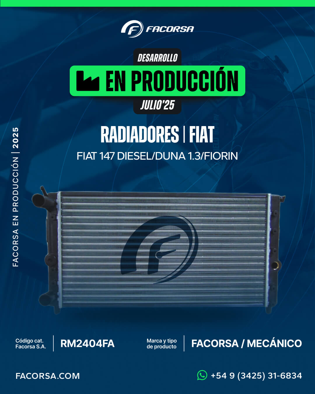 En Producción Julio 2025 - FACORSA