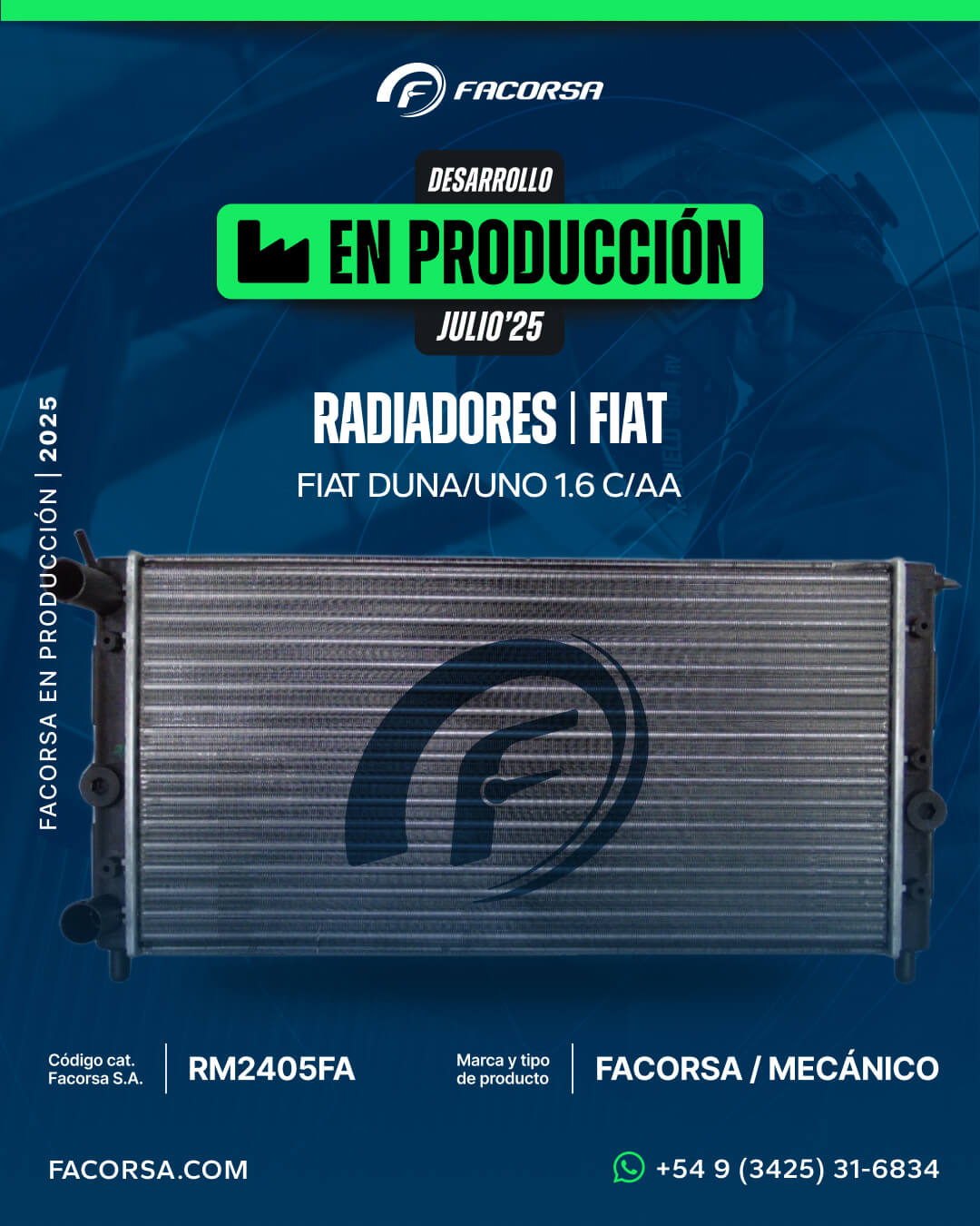 En Producción Julio 2025 - FACORSA