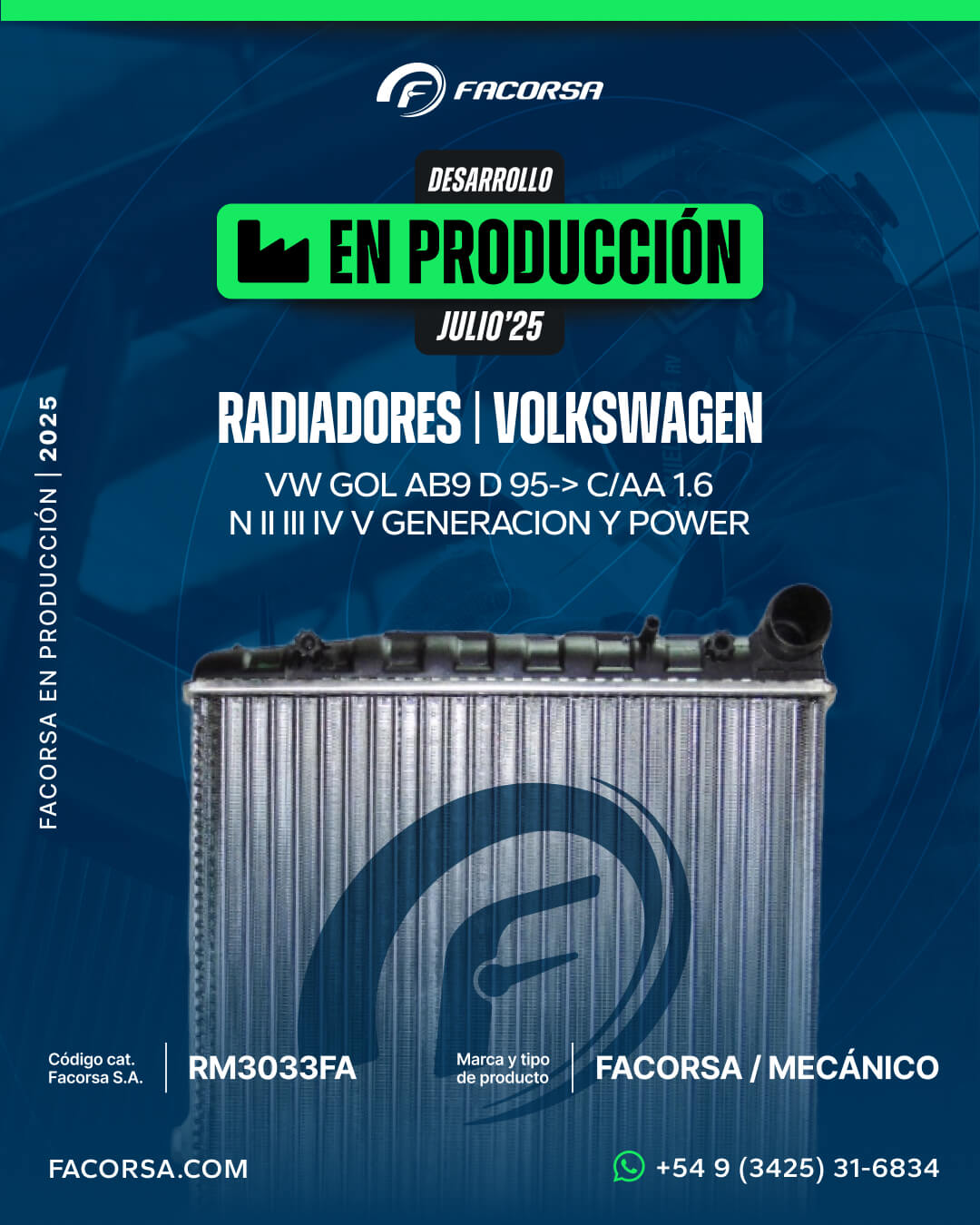 En Producción Julio 2025 - FACORSA