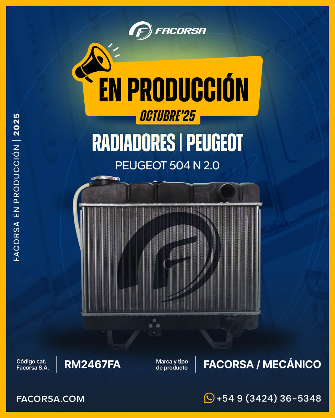 En Producción Octubre 2025 - FACORSA