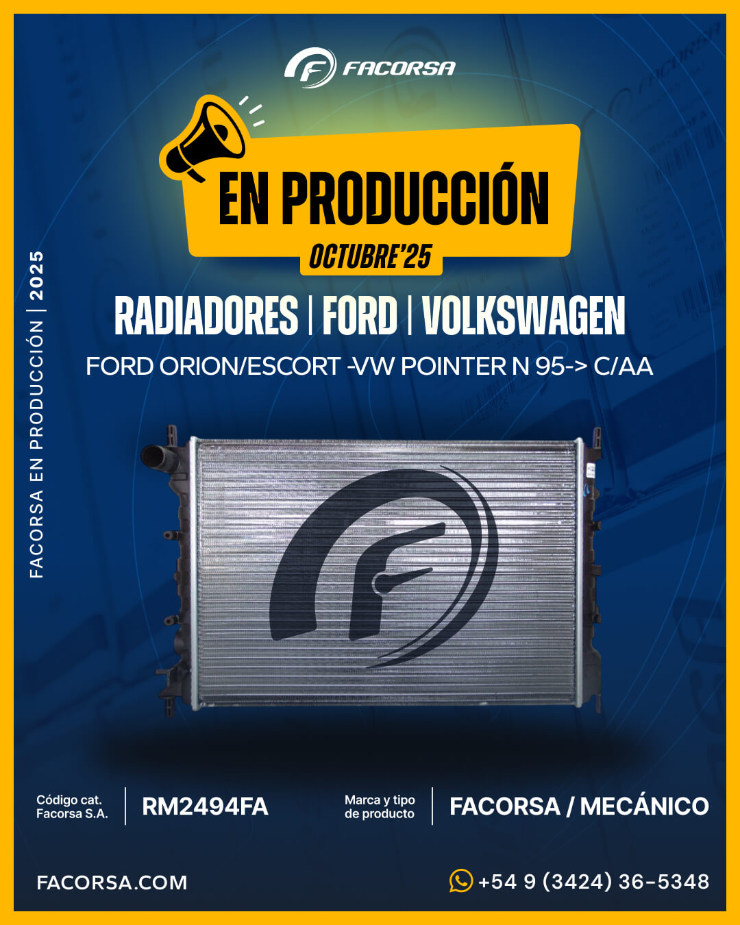 En Producción Octubre 2025 - FACORSA