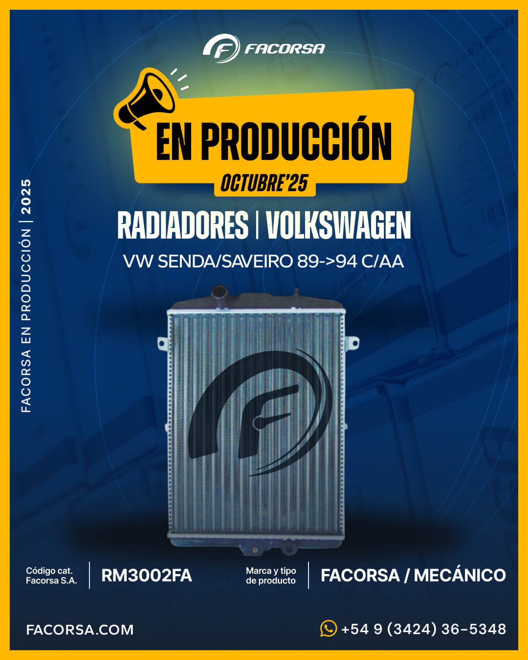 En Producción Octubre 2025 - FACORSA