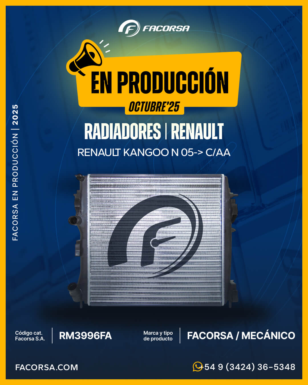 En Producción Octubre 2025 - FACORSA