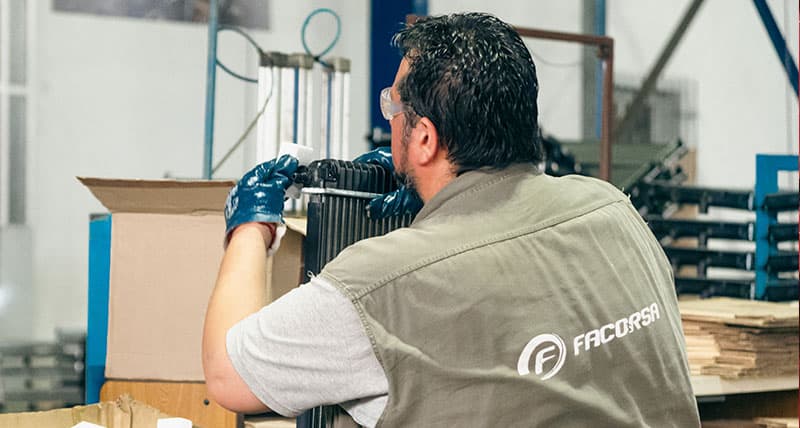 Control de calidad FACORSA certificado ISO 9001