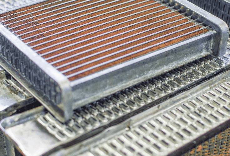 FACORSA production - radiators and heat exchangers under ISO 9001:2015 Quality Management System