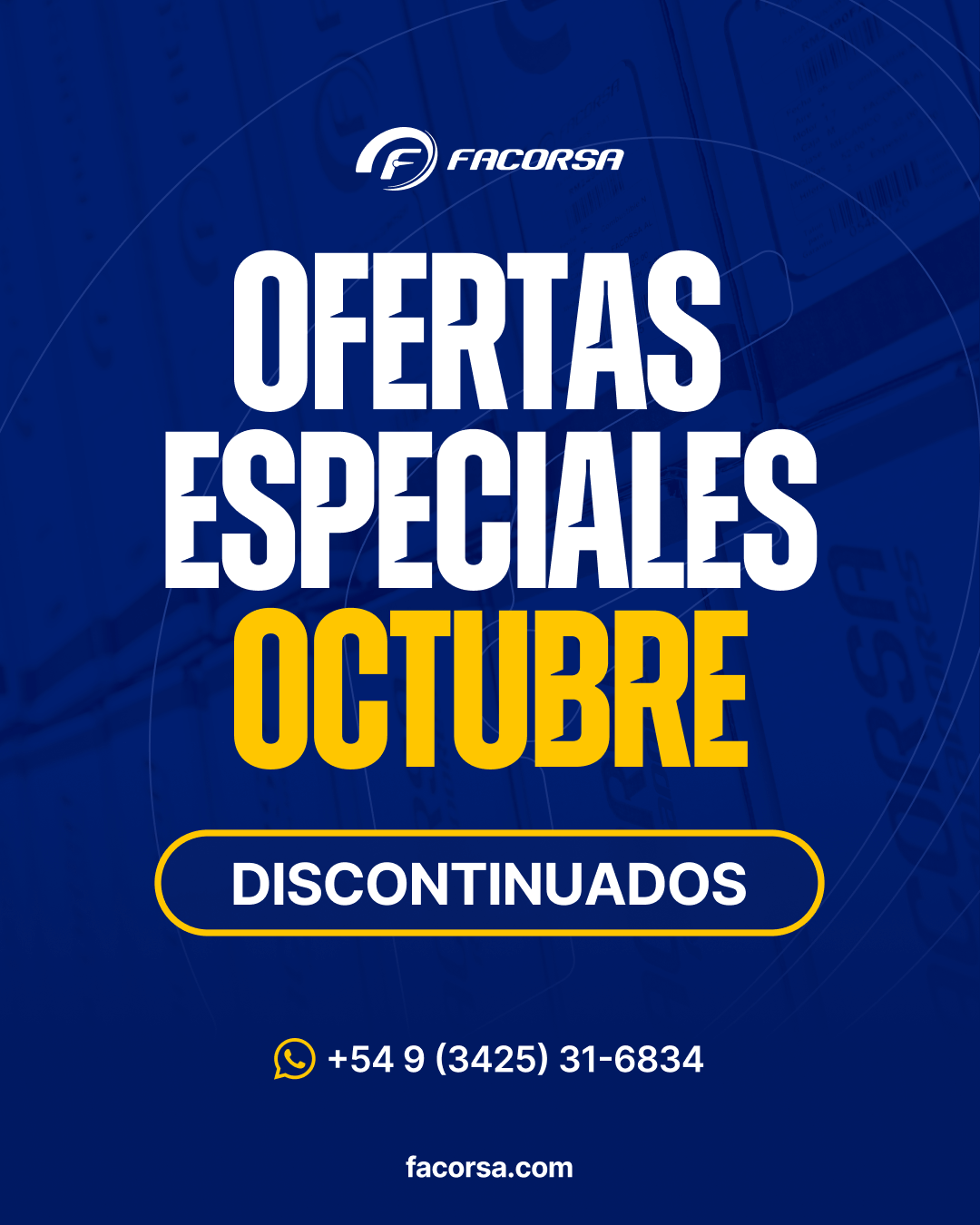 Productos Discontinuados - FACORSA